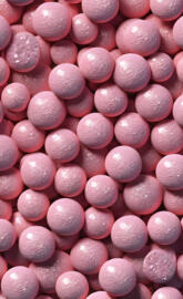 a pile of red potatoes