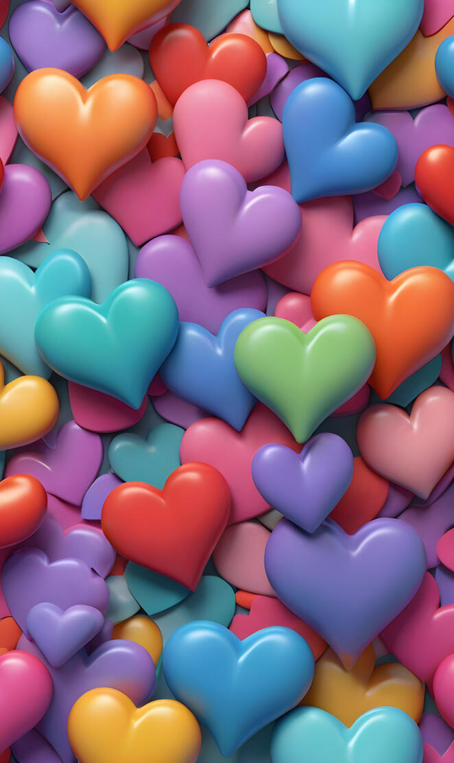 a pile of colorful gummy candies