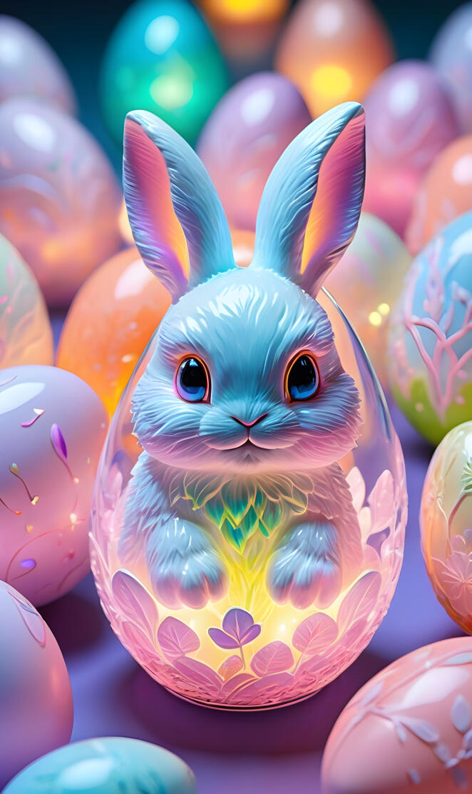 a small animal in a pile of candy