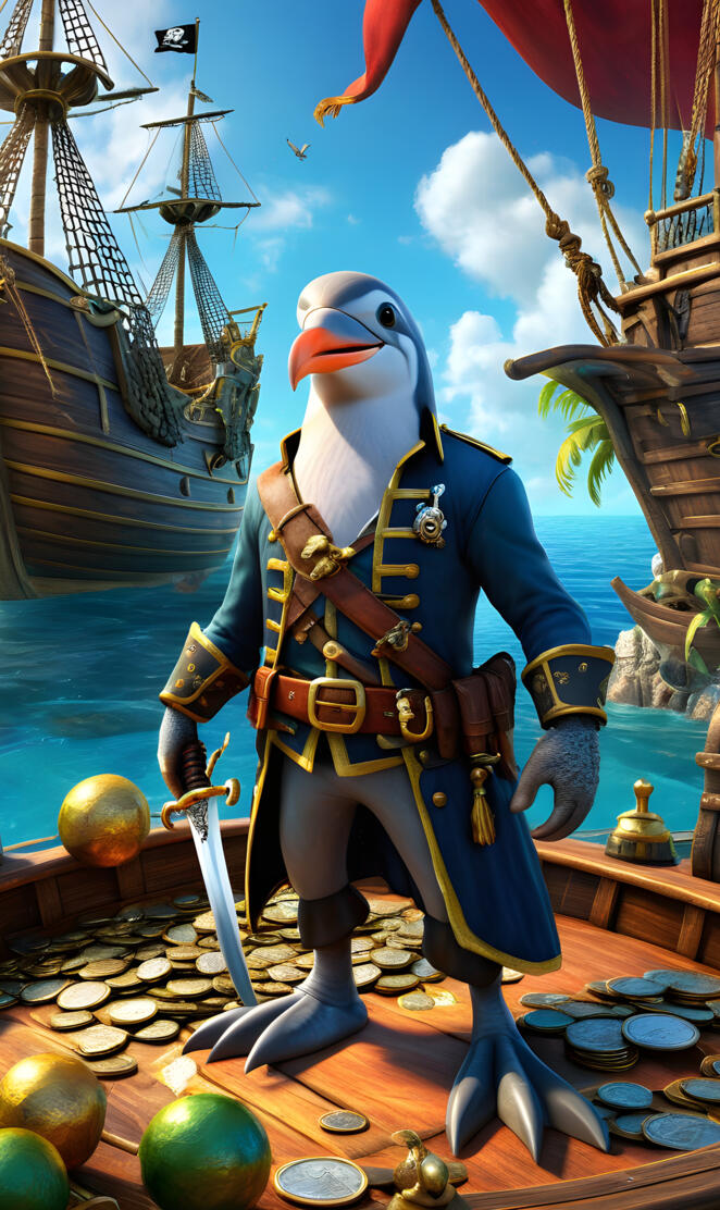 Captain Caw, of the Sea Egret