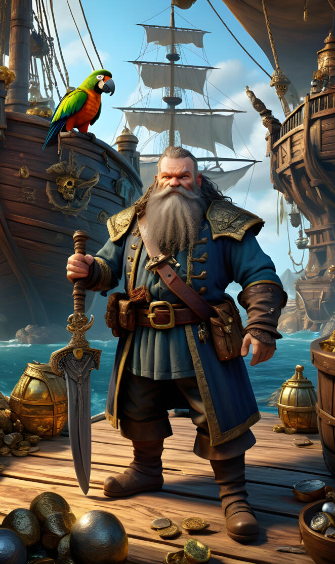 Captain Borigan, of the Sea Dragon