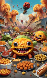 Lunchtime monster bash