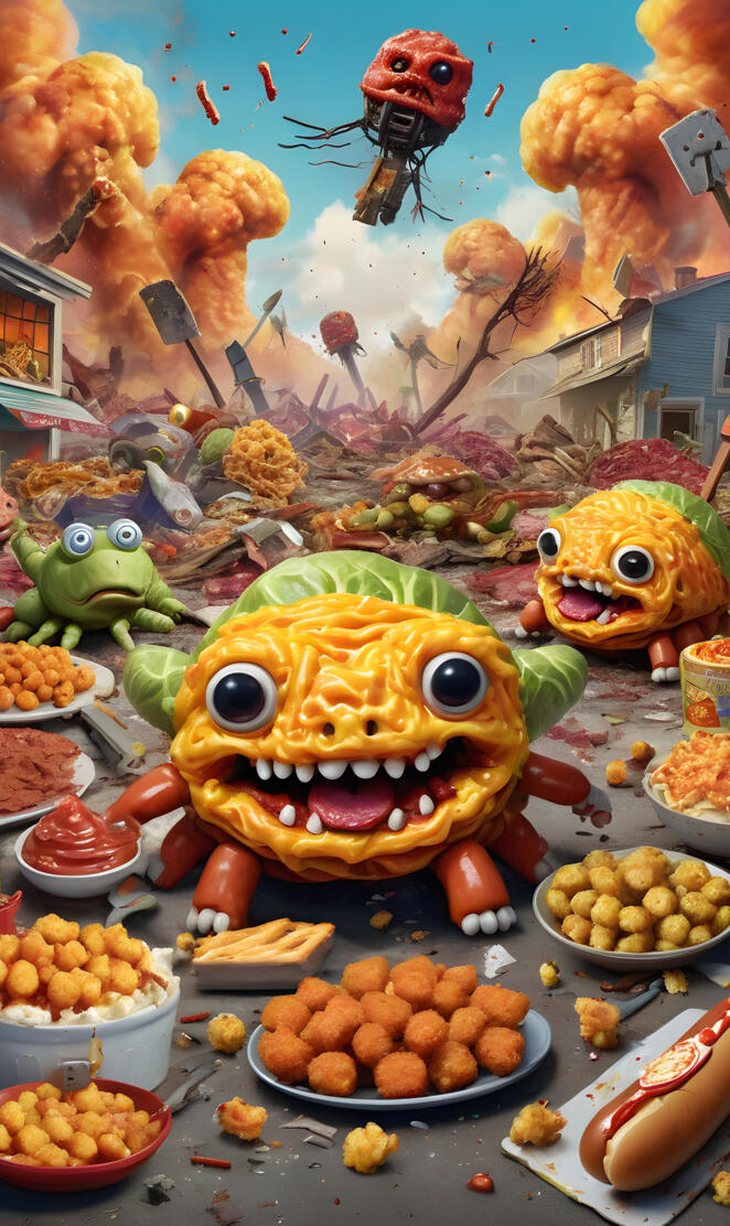 Lunchtime monster bash