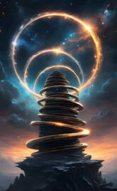 Fiery rings of power