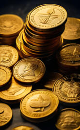 gold coins