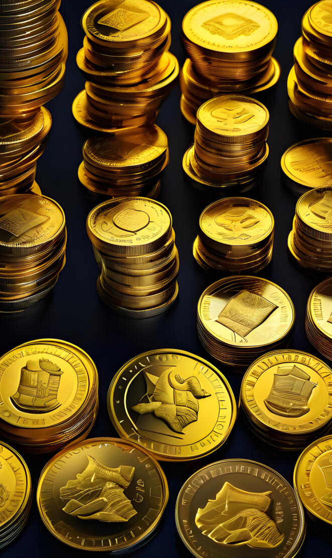 gold coins