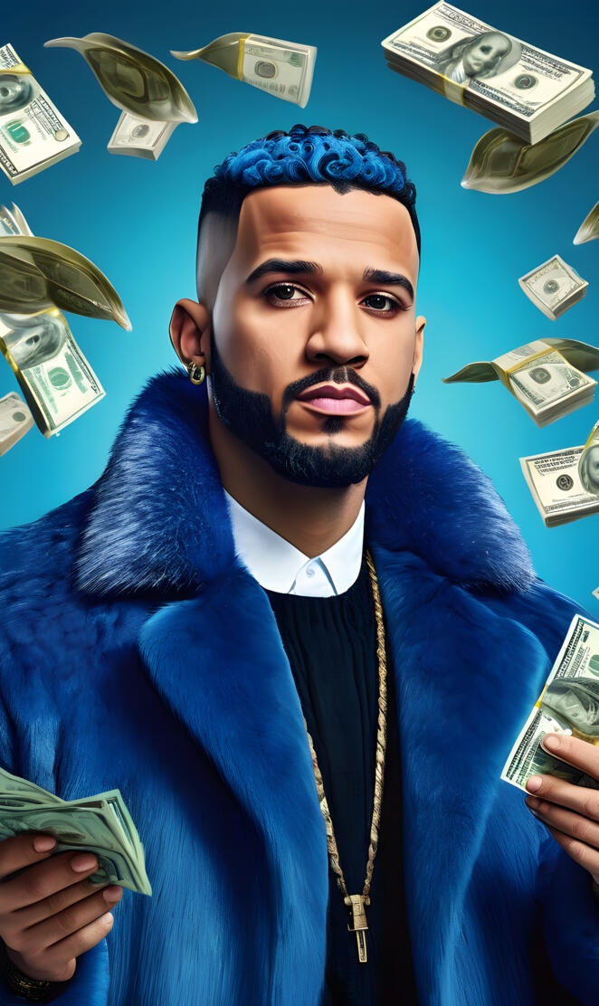 I stack cash with Drake