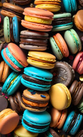 Steam punk macaroons