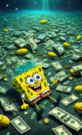 a group of toys in a pool