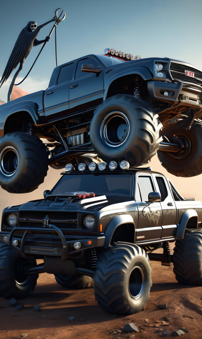a truck with a large stack of tires on it