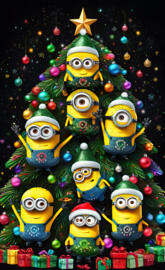 Minions Merry Christmas 🎅 🤶🧑‍🎄⛄️🎄