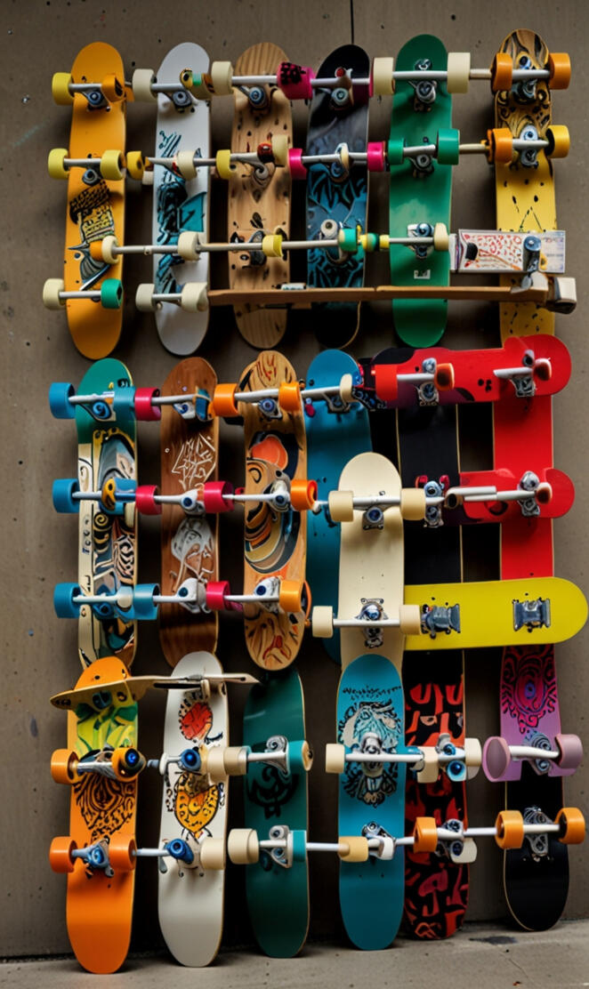 skateboard row