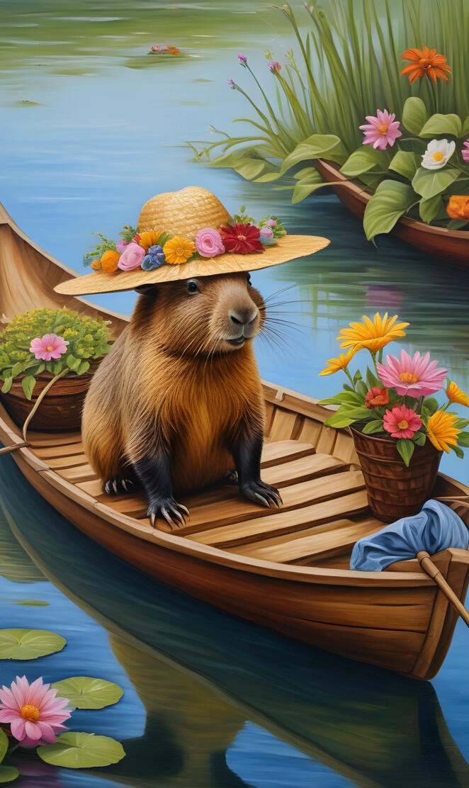 Capybara Summertime