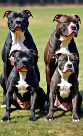 my pittbulls created by AI