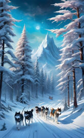 Sled Dogs with a Weird Hitch