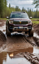 Rivian mud bog