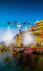 Varanasi drone