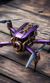 Steampunk Miji 4K Drone