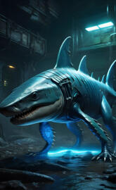 Amphibious Shark Drone