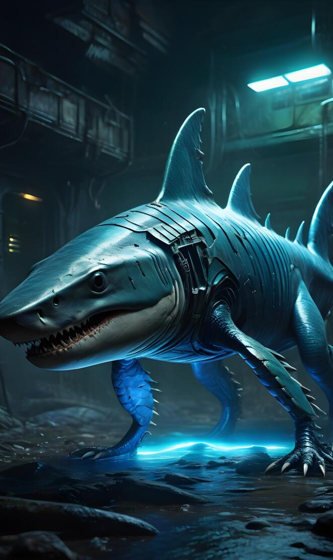 Amphibious Shark Drone