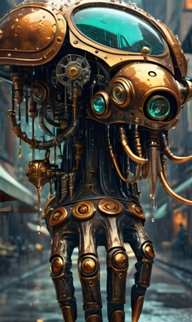 Retro City - Grab Drone