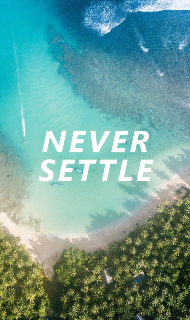 NEVER SETTLE 5
