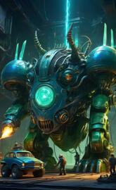 Goblykyrok, A Terror Drone War Machine