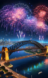 Sydney Harbour Bridge NYE