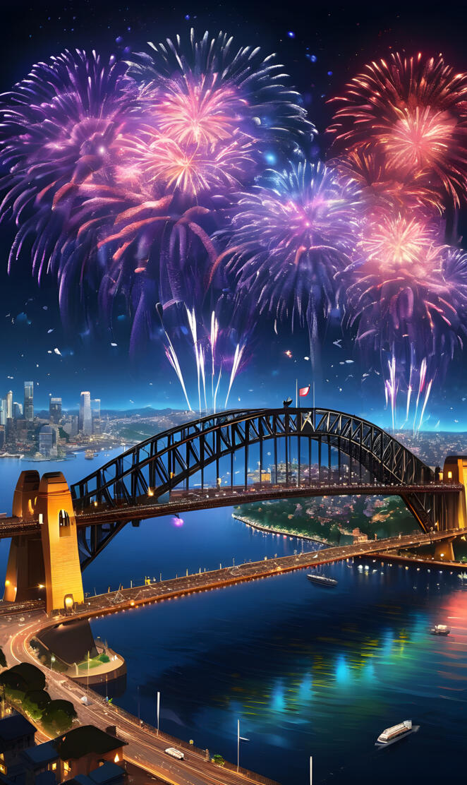 Sydney Harbour Bridge NYE