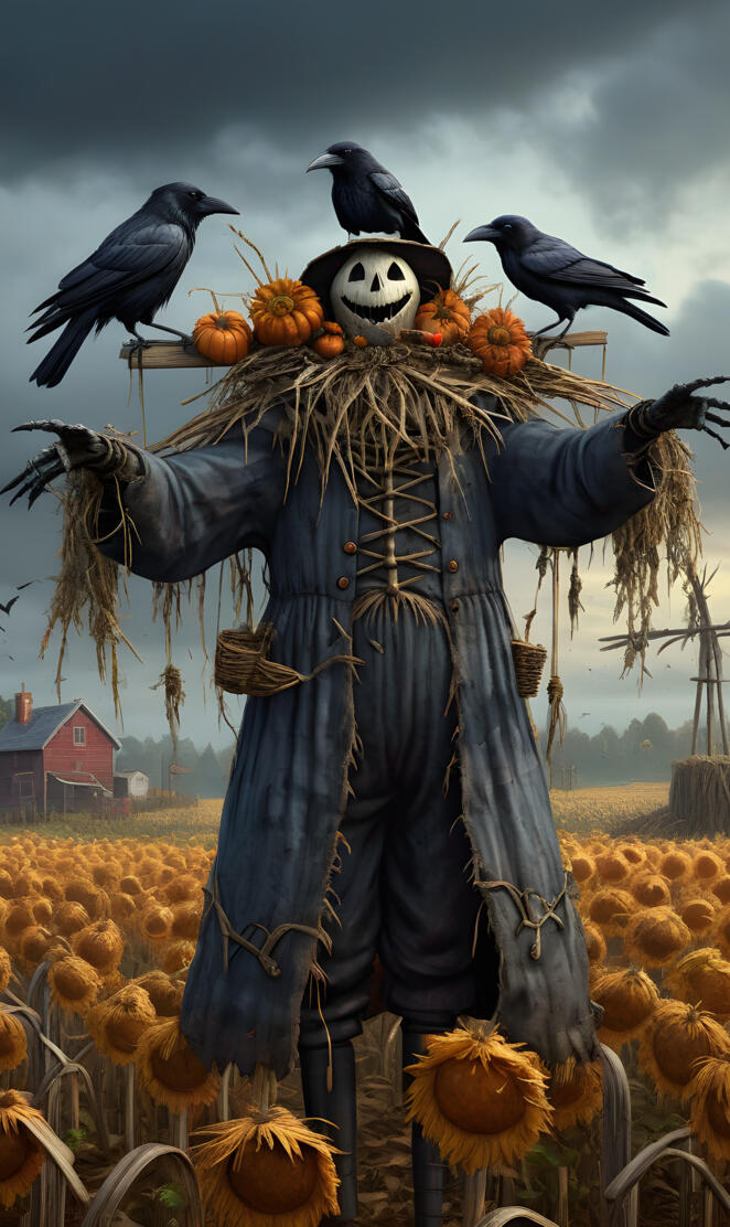 Crows on Scarecrow 🤪