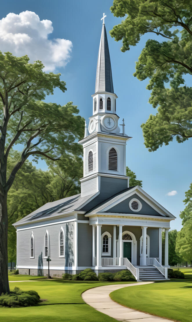 clean church for a small town