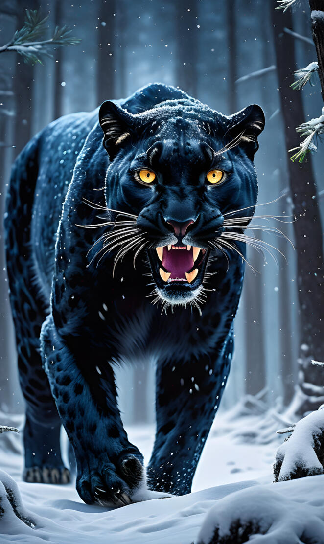 Midnight, the Frost Walker