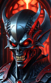 Alien Dracula (primal helm)