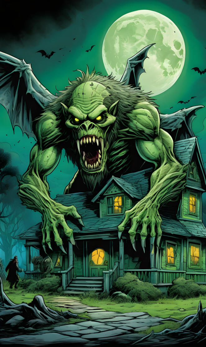 Green Howl: The Werewolf Monkey's Curse