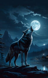 feeling to howling like a lonely wolf