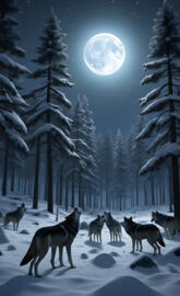 Pack of wolves 2