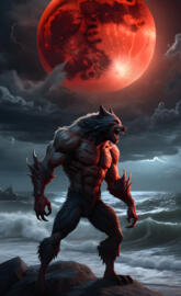 crimson werewolf