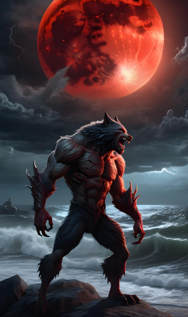 crimson werewolf