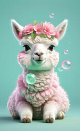 infant llama