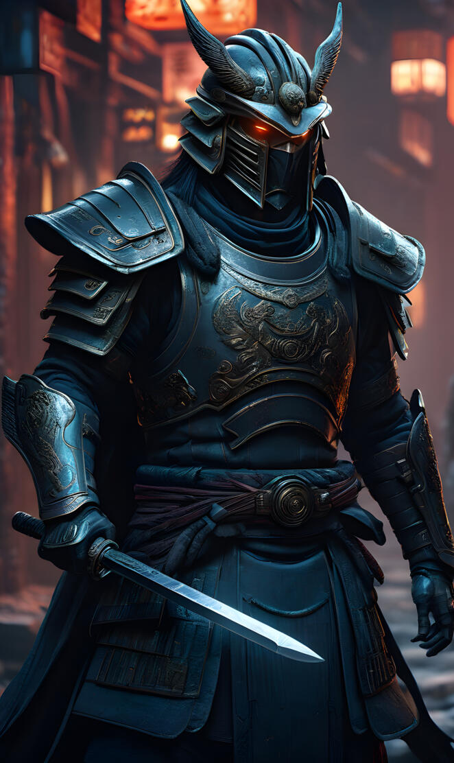 Tang Dynasty Steam Punk Warrior