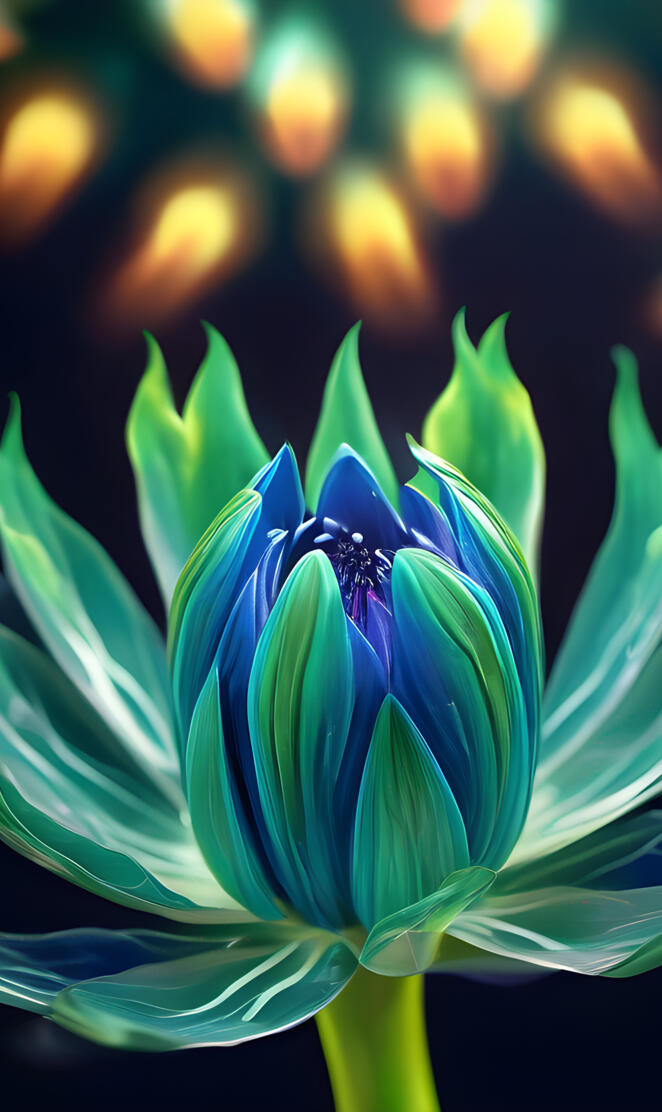 a close up of a flower