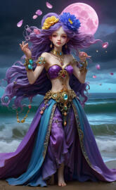 tiny little belly dancer