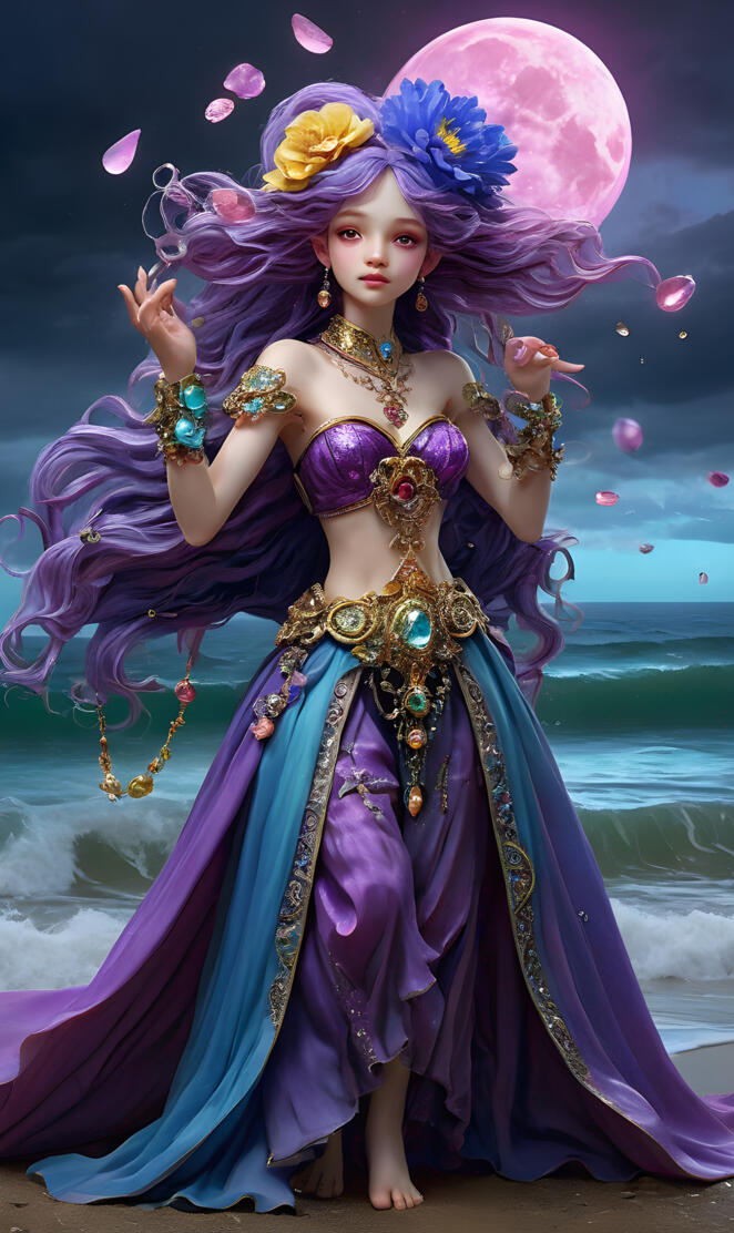 tiny little belly dancer