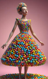 gumballs dress
