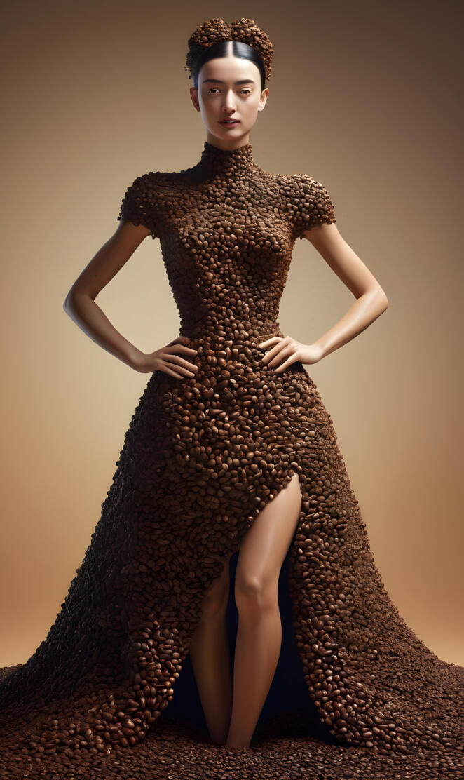 coffee beans dress
