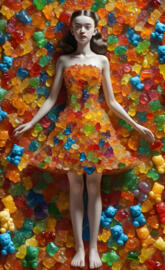 gummy bears dress