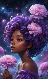 Purple Chrysanthemums Dream