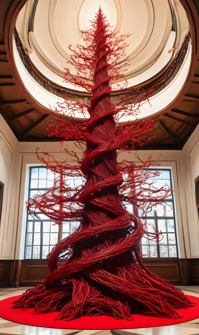 Twizzlers Christmas tree