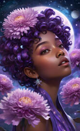 Purple Chrysanthemums Dream