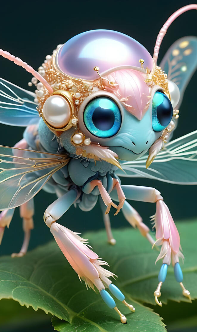 beautiful alien bug IX